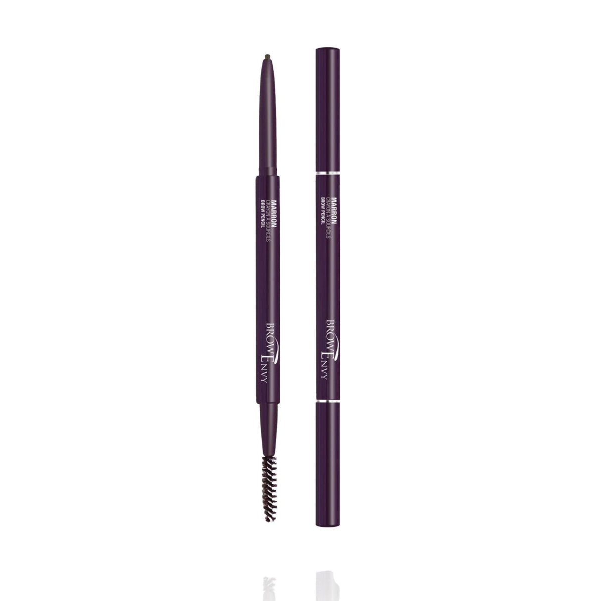 Eyenvy Browenvy Pencil with 1.2mm precision tip for defined, smudge-proof brows. Water-resistant and easy to use for full-looking eyebrows.
