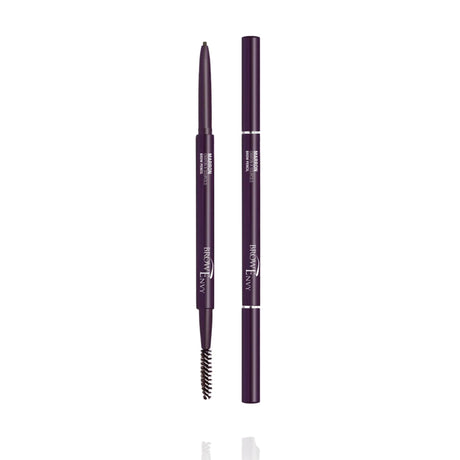 Eyenvy Browenvy Pencil with 1.2mm precision tip for defined, smudge-proof brows. Water-resistant and easy to use for full-looking eyebrows.