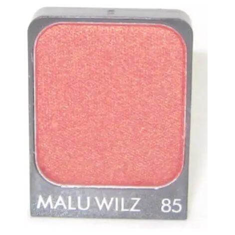 Malu Wilz Eyeshadow 85 in vibrant coral shade, premium powder for eye makeup with rich color and depth, perfect for any occasion.
