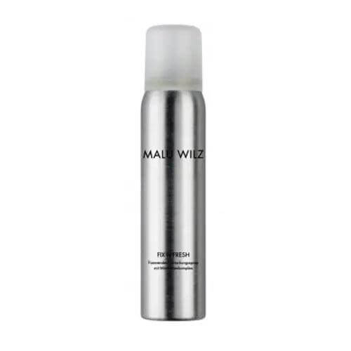 Malu Wilz Fix'N Fresh Makeup Fixer 75ml bottle, perfect for maintaining makeup all day with premium ingredients.
