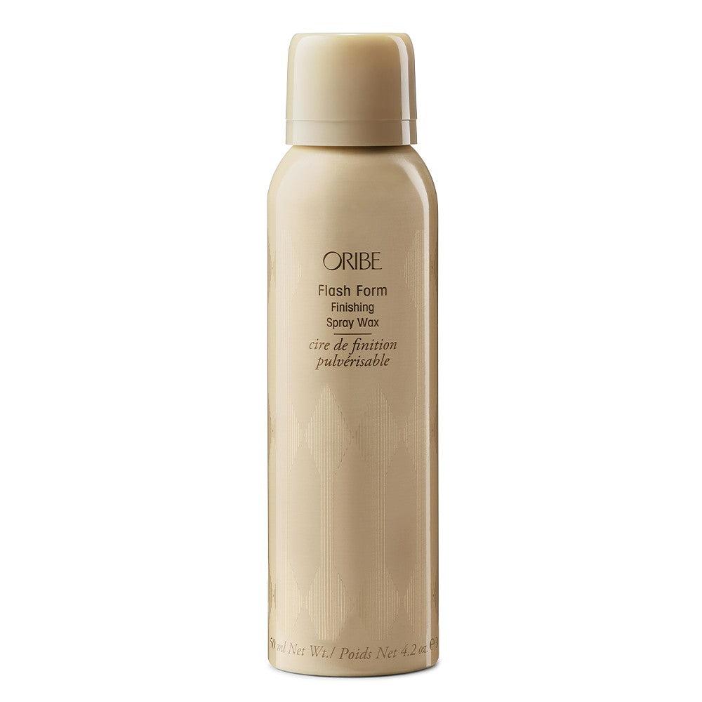 Oribe Flash Form Finishing Spray Wax bottle for effortless hair styling and airy texture.