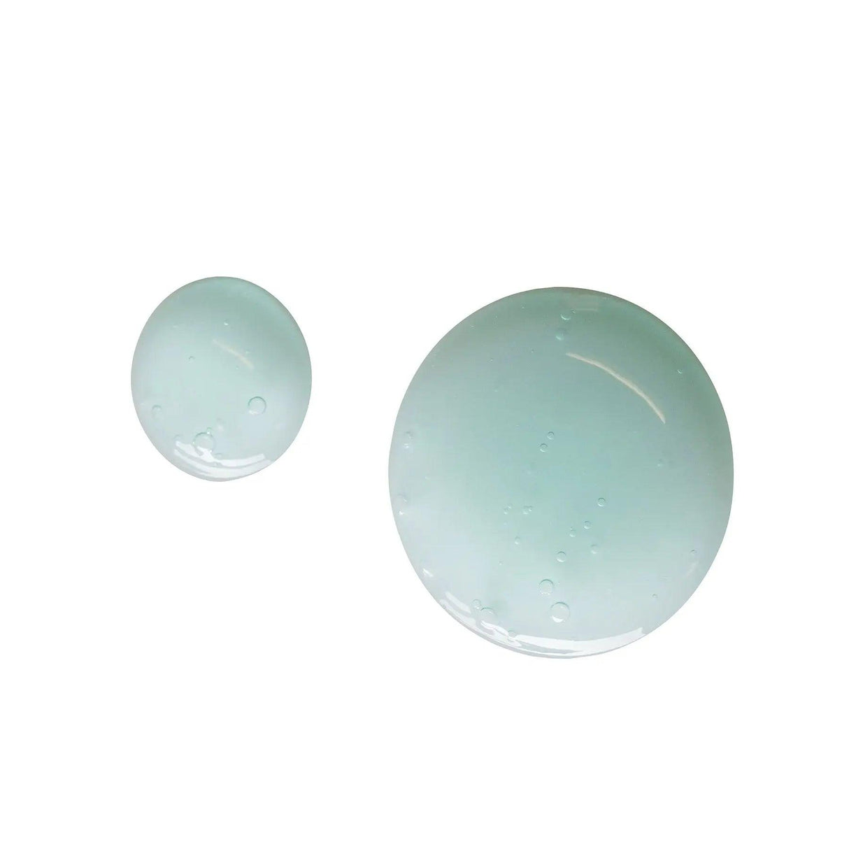Foam Gel texture demonstrating luxurious botanical ingredients for gentle skin cleansing and moisturizing benefits.