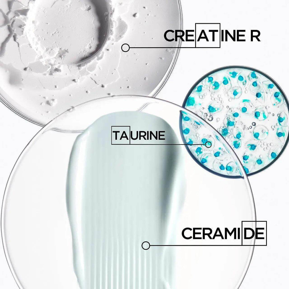 Kérastase Fondant Extentioniste Conditioner ingredients: Creatine R, Taurine, Ceramide for strengthening and minimizing breakage.