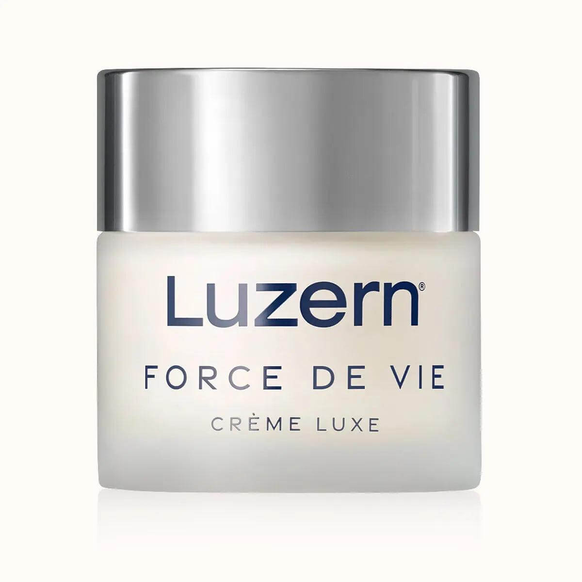 Luzern Force De Vie Pure Oxygen Creme Luxe enhances microcirculation and rejuvenates skin, reducing fine lines and wrinkles.