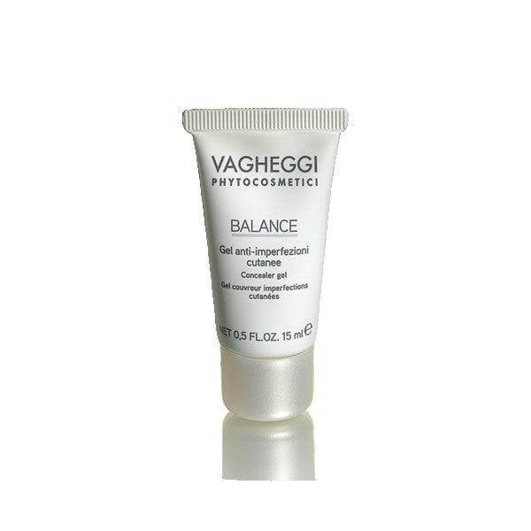 Balance Gel Couvreur for blemishes, 15ml with organic pineapple, tea tree, lavender, absorbs oil before makeup.