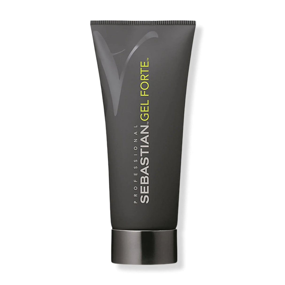 Sebastian Gel Forte tube for strong hold and shine without stickiness, 200ml professional styling gel for radiant hair.