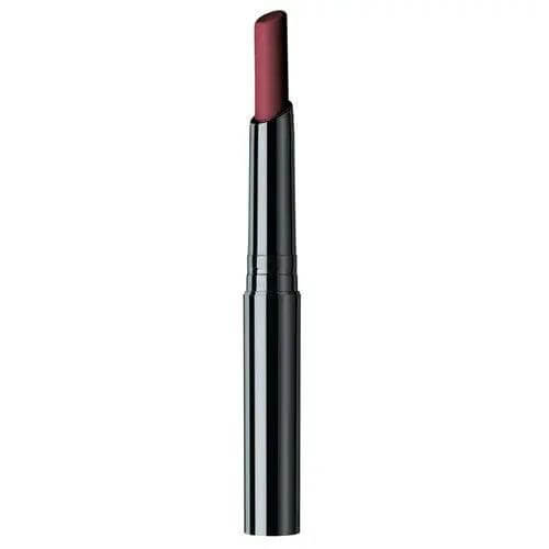 Malu Wilz Glossy Lip Stylo in mauve shade, offering high-shine, vivid color, and hydration in a sleek, black tube packaging.