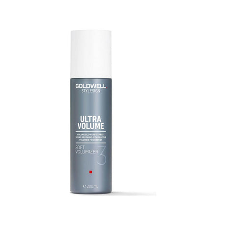 Goldwell Stylesign Ultra Volume Soft Volumizer Blow Dry Spray, 200ml bottle for adding flexible volume to fine to normal hair.