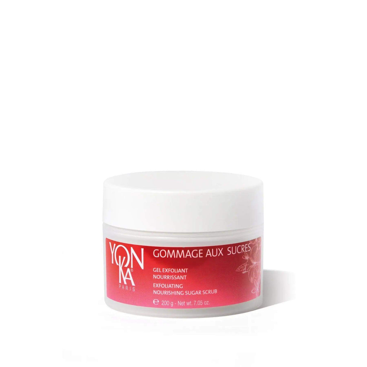 Yonka Gommage Aux Sucres Relax - Exfoliating and Nourishing Sugar Scrub for Soft, Smooth Skin, Suitable for All Skin Types, 200g Jar