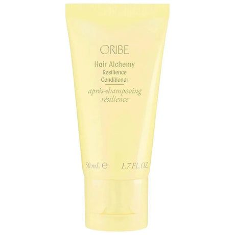 Hair Alchemy Resilience Conditioner 50ml tube for enhanced strength and hydration.