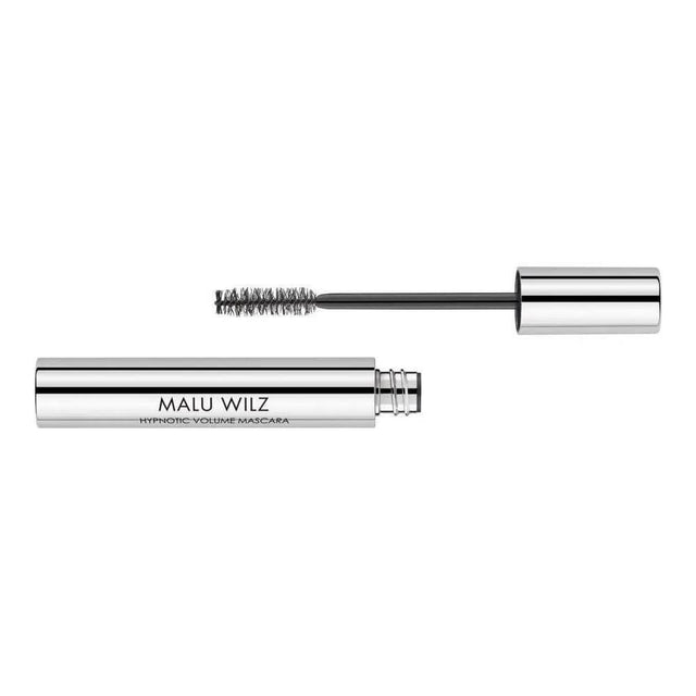 Malu Wilz Hypnotic Volume Noir Mascara 15ml with brush, delivers high-performance volume and deep black lashes.
