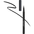 Malu Wilz Intense Long-Lasting Liquid Eyeliner in Black with cap off, showcasing precise lines and sleek design.