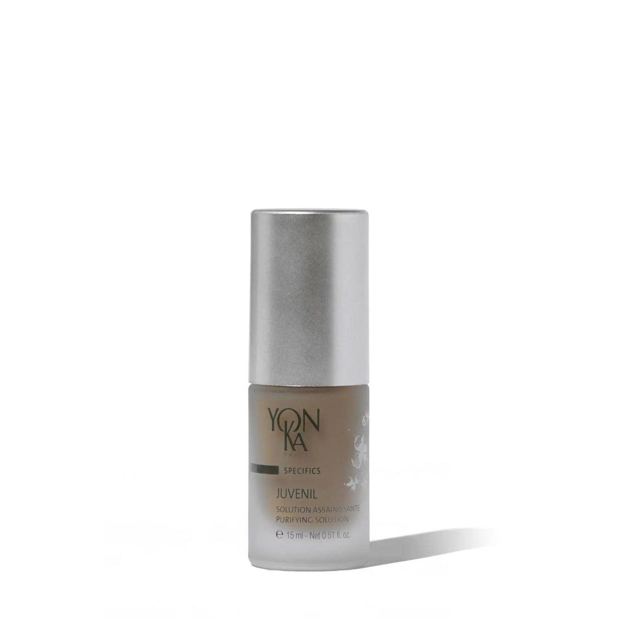 Yonka Juvenil purifying anti-acne treatment for oily skin, targeting blemishes and excess oil.