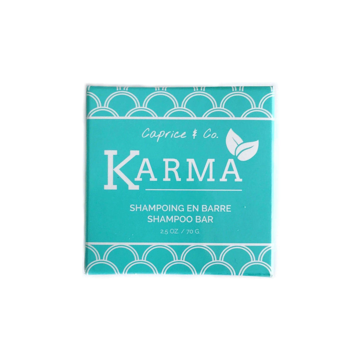 Karma Shampoo Bar by Caprice & Co, eco-friendly hair care, handcrafted in Quebec