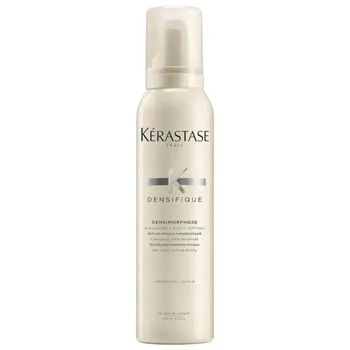 Kérastase Densimorphose Leave-In Thickening Mousse for fine, thinning hair, boosts volume and texture, 150ml bottle