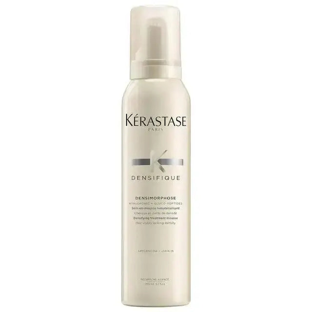 Kérastase Densimorphose Leave-In Thickening Mousse for fine, thinning hair, boosts volume and texture, 150ml bottle