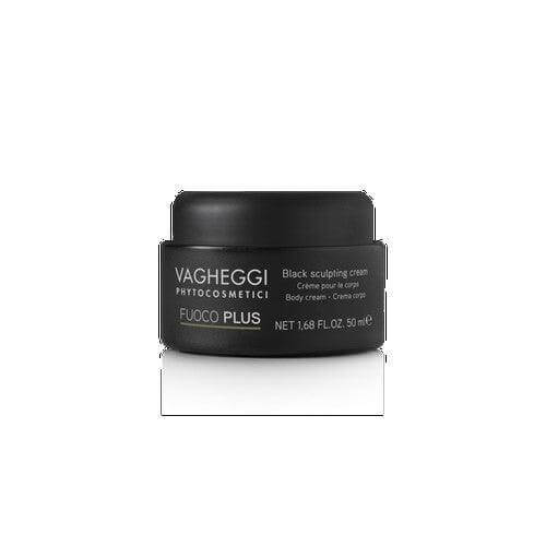 Kit Noir Sculptant Fessier Fuoco Plus Black Sculpting Cream - Electro-stimulator for glutes, 50 ml jar.