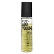 KMS Addvolume Leave-in Conditioner 150ml bottle for enhancing hair thickness with organic Eucalyptus, Cinnamon, lactic and malic acid.