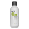 KMS Addvolume Shampoo 300ml bottle offers gentle cleansing and boosts hair volume, ideal for fine, limp hair needing thickness.
