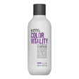 KMS Colorvitality Shampoo 300ml bottle, enhances color, adds shine, gentle cleanse, use with KMS Colorvitality Conditioner for best results.