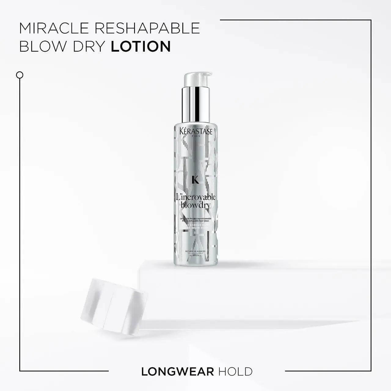 Kérastase L'Incroyable Blow Dry Lotion for frizz control and heat protection, perfect for thick hair.