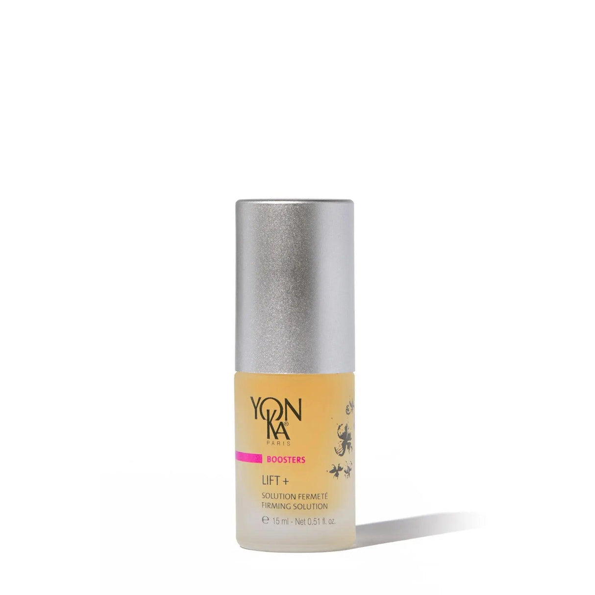 Yonka Lift+ Booster anti-aging serum for firm, tight skin, suitable for mature skin with concerns of sagging and wrinkles.