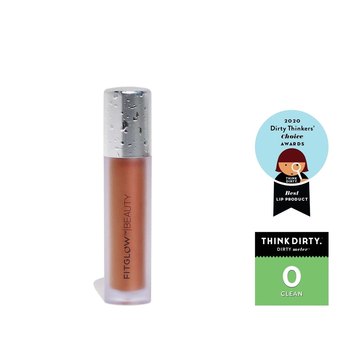 Award-winning all-natural lip color serum with nourishing ingredients, ideal for hydration and gentle plumping.
