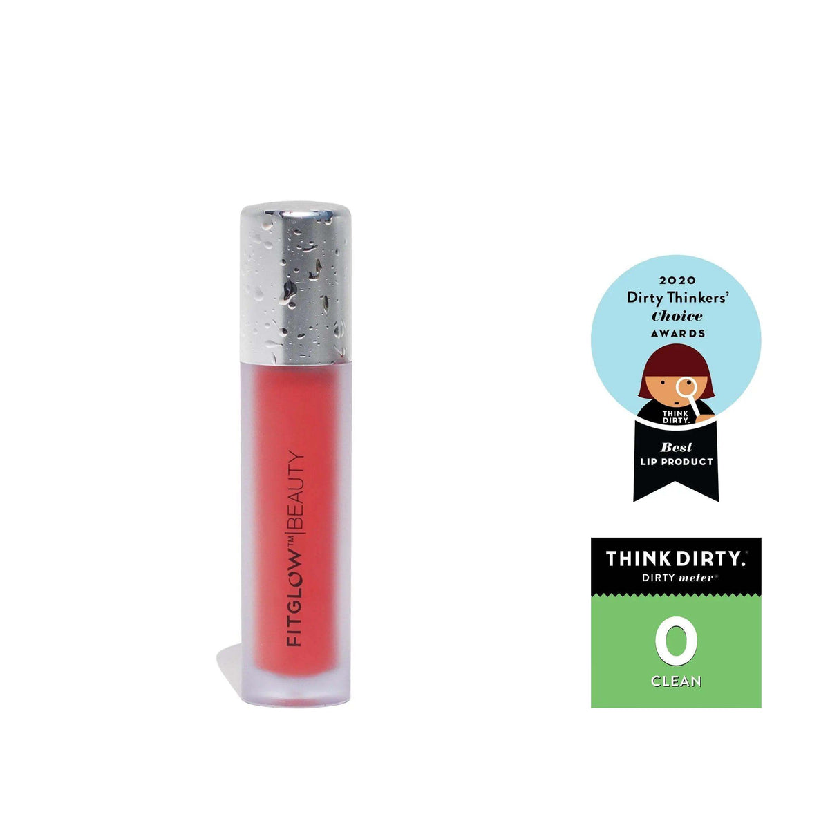 Award-winning all-natural lip colour serum, nourishing with organic ingredients, perfect for hydration and gentle plumping.