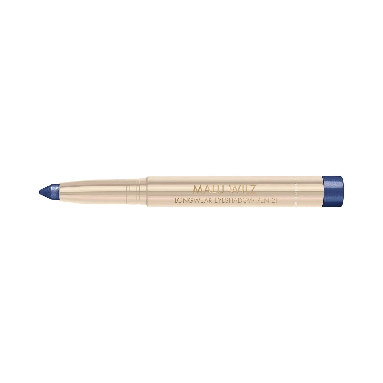 Malu Wilz Long-Lasting Eyeshadow Pen in blue, crease-resistant formula, eyeshadow pen format, 1.4gr.