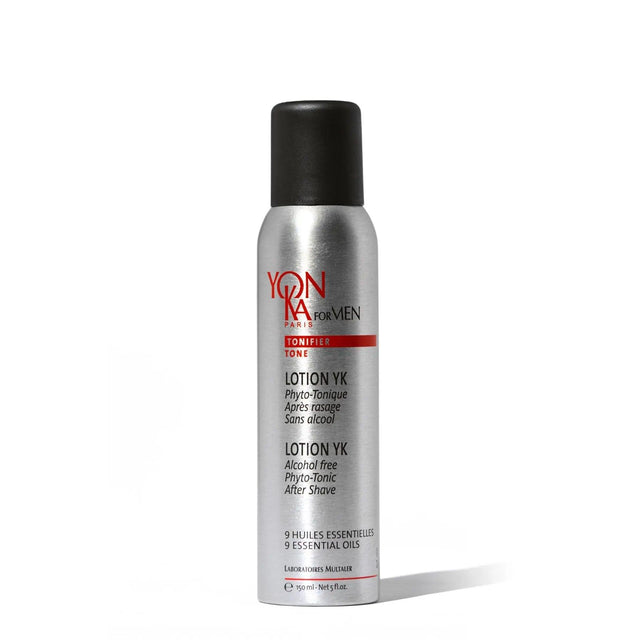 Yon-Ka Lotion Yk bottle with citrus essential oils for revitalizing skin and enhancing skincare effectiveness.