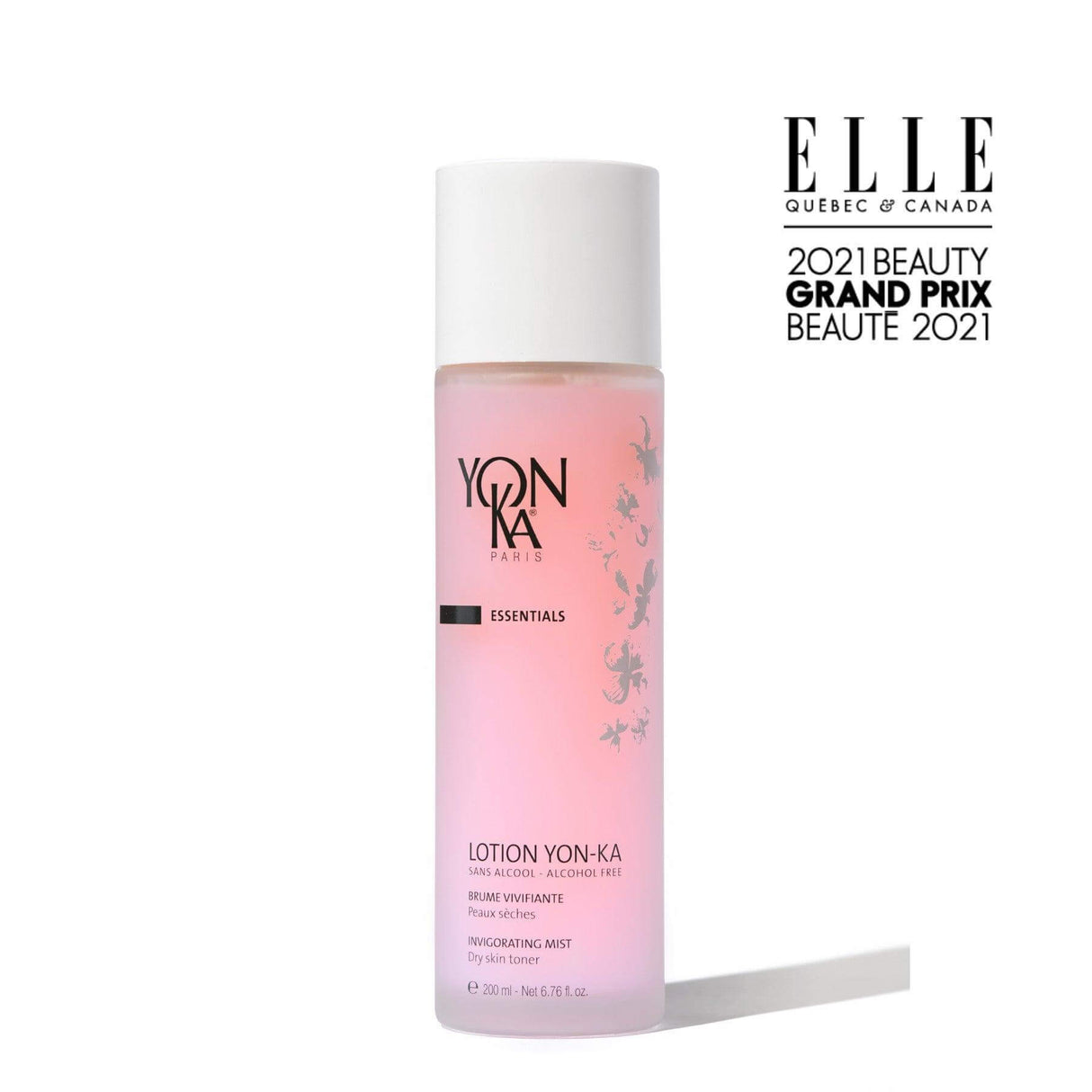 Lotion Yon-Ka facial toner for normal to oily skin, awarded 2021 Beauty Grand Prix by Elle, hydrates and revitalizes skin.