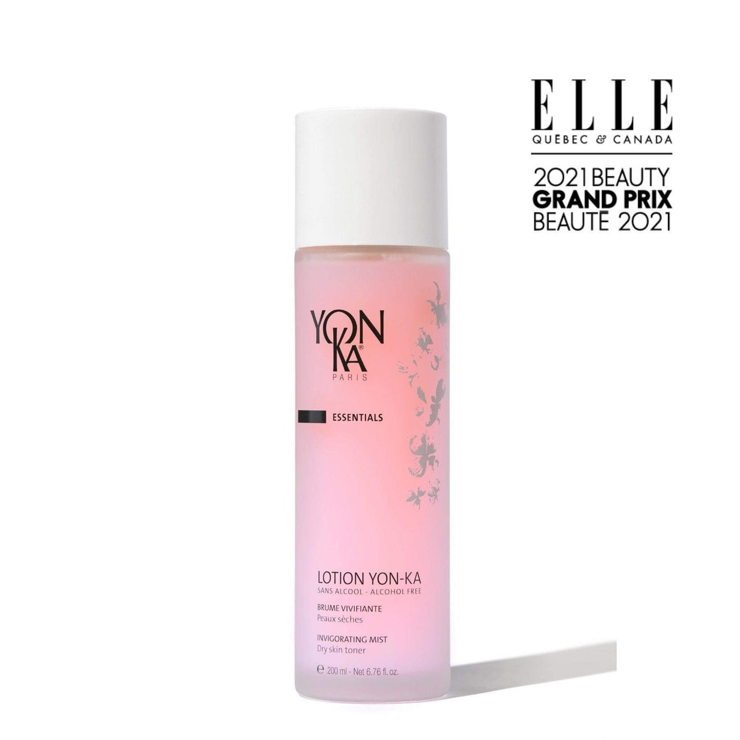 Lotion Yon-Ka facial toner for normal to oily skin, awarded 2021 Beauty Grand Prix by Elle, hydrates and revitalizes skin.
