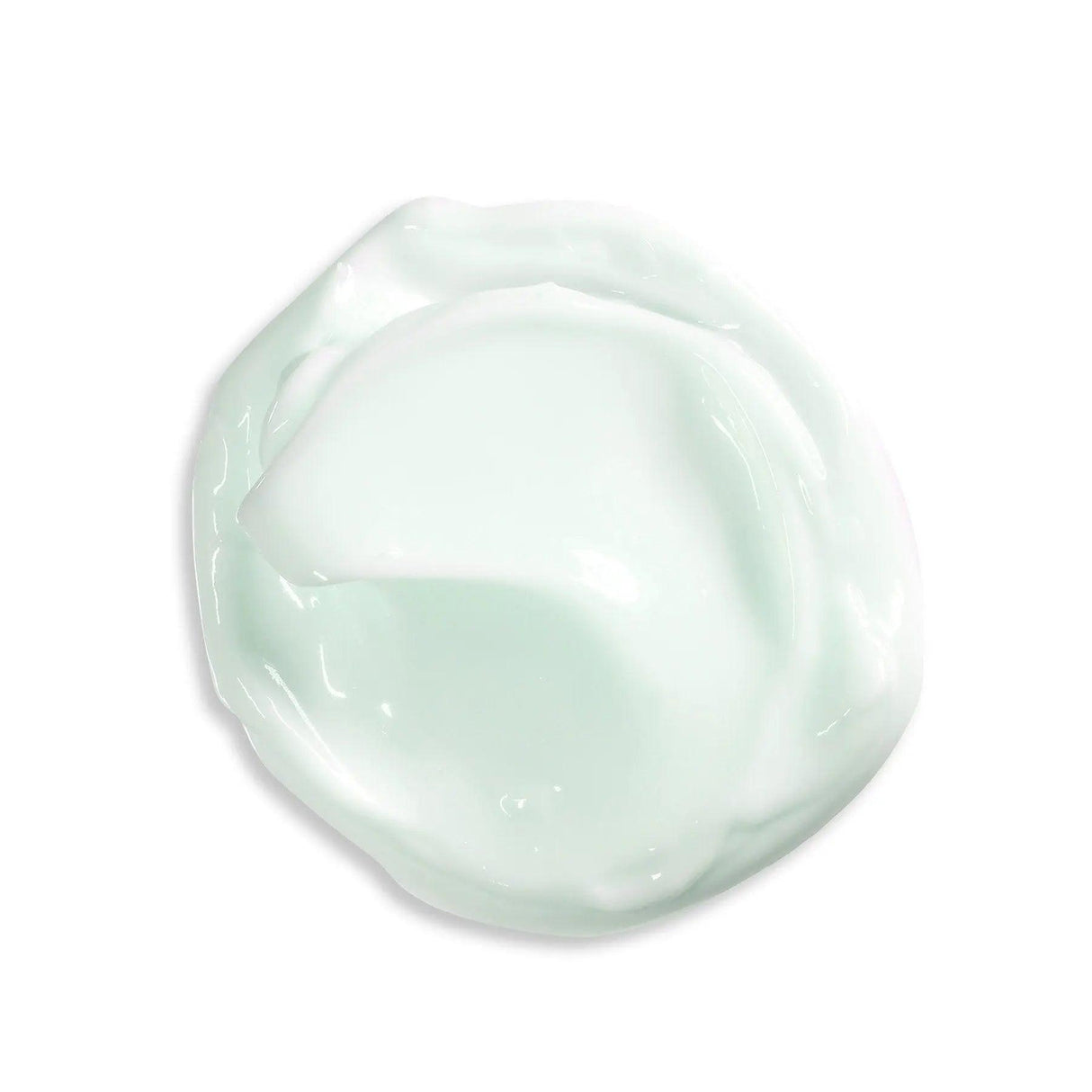 Marine Collagen Revitalizing Cream swatch on a white background, highlighting its smooth and lightweight texture for sensitive skin.