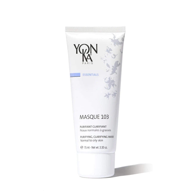 Yonka Masque 103 purifying facial mask for normal to oily skin, 75 ml tube.
