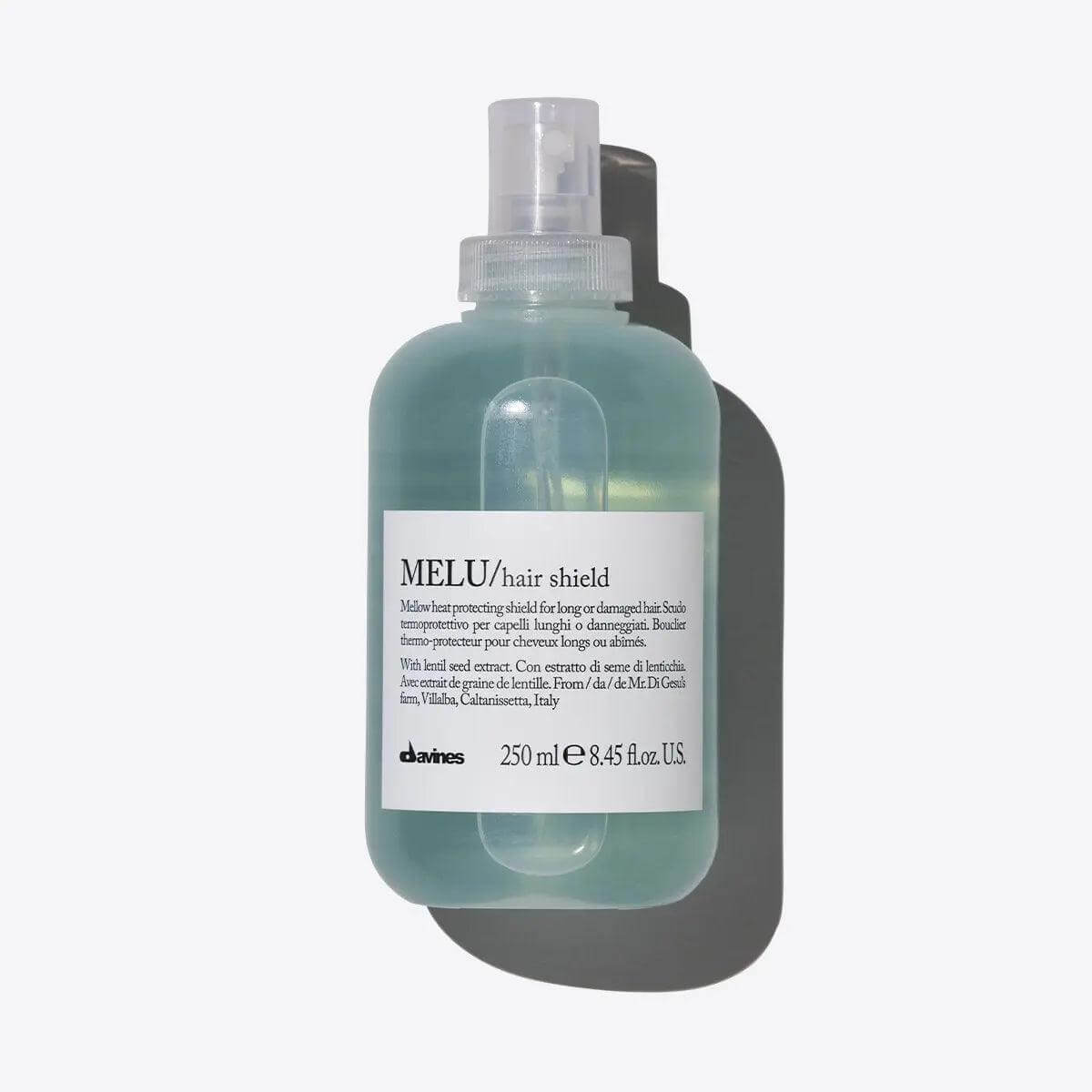 Melu Hair Shield Heat Protection Spray for Long Damaged Hair - 250ml Bottle