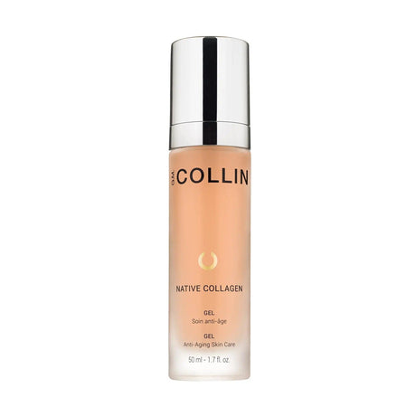 Native Collagen Gel bottle, 50 ml, anti-aging skin care solution to smooth wrinkles and promote even skin texture.