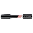 Malu Wilz Natural Intensifying Lip Balm in black tube with pink balm, designed for deep hydration and enhancing natural lip beauty.