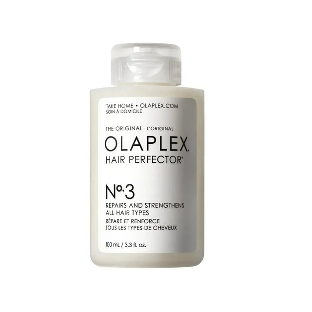 Nº.3 Hair Perfector™ by Olaplex, 100 ml bottle for strengthening and repairing damaged hair.