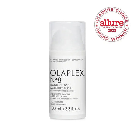 Olaplex No.8 Bond Intense Moisture Mask, 100ml, award-winning hair treatment for nourishing and repairing damaged hair.