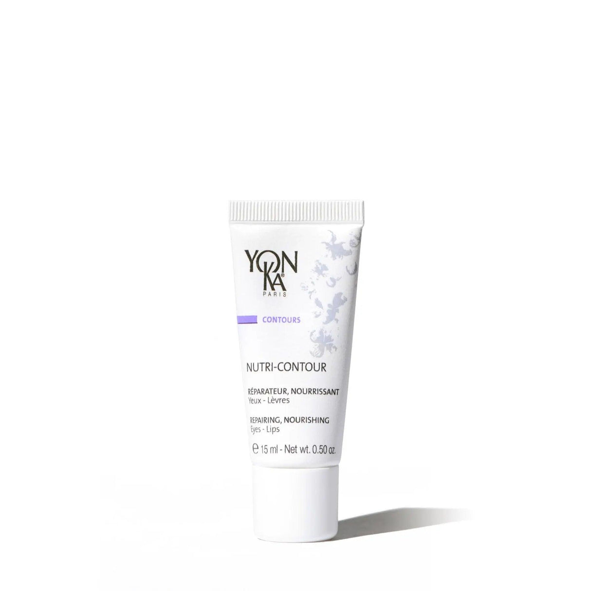 Yonka Nutri-Contour hydrating cream for eyes and lips 15ml tube, minimizes fine lines, suitable for dry and mature skin types.