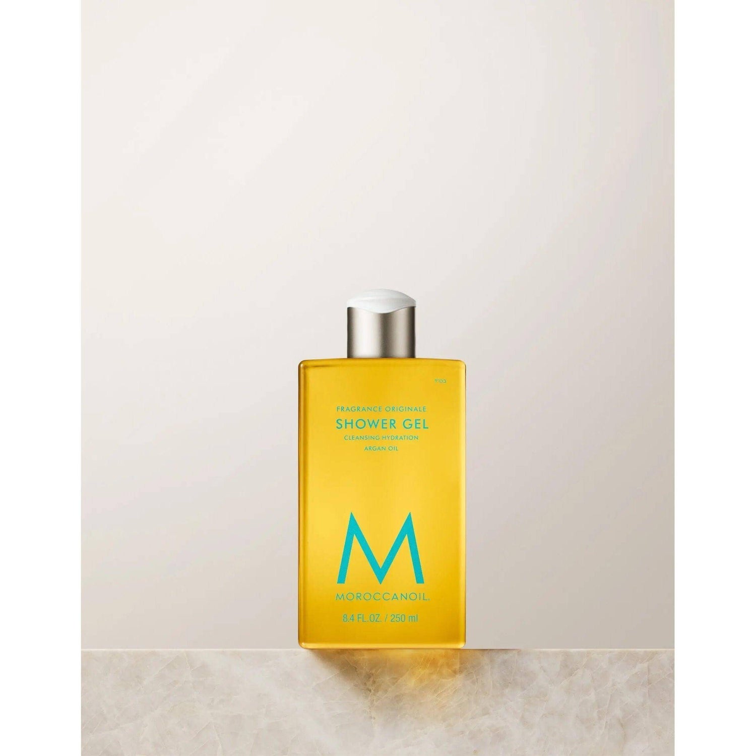 Original Scented Shower Gel with Argan Oil, hydrates while cleansing, Moroccan-inspired fragrance, 250ml bottle.