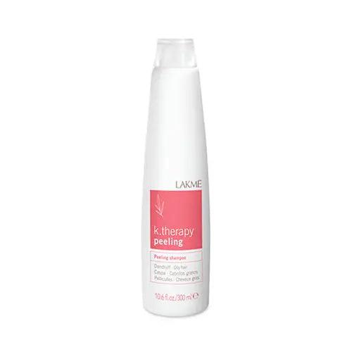 Peeling Shampoo Oily 300ml bottle for dandruff removal and daily use, with a fragrant rosemary scent and Octopirox™.