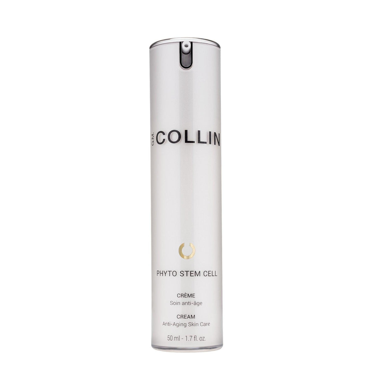 Phyto Stem Cell Plus Cream bottle for anti-aging and wrinkle reduction, offering hydration and rejuvenation for smoother, firmer skin.
