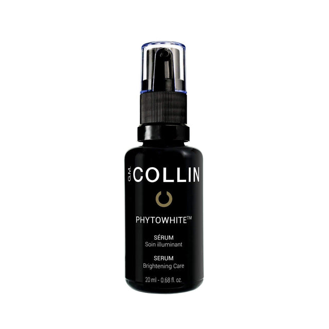 Phytowhite Dark Spot Serum for skin brightening in a black bottle, 20ml
