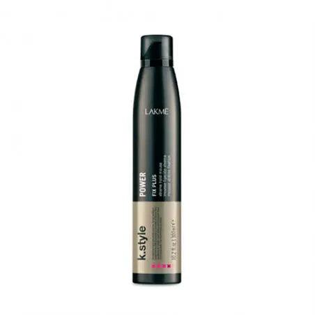 Power Xtreme Hold Mousse with maximum hold, UV and thermal protection, grape and vitamin E antioxidants, 300ml bottle.