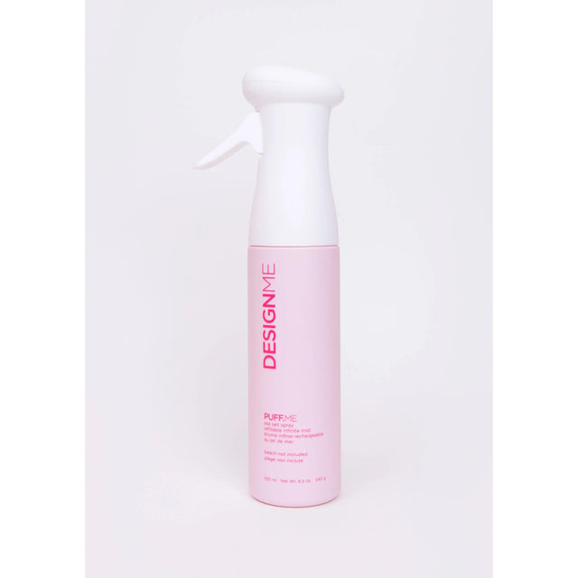 Design.Me Puff.Me Infinite Mist Sea Salt Spray bottle for tousled, full beachy hair.