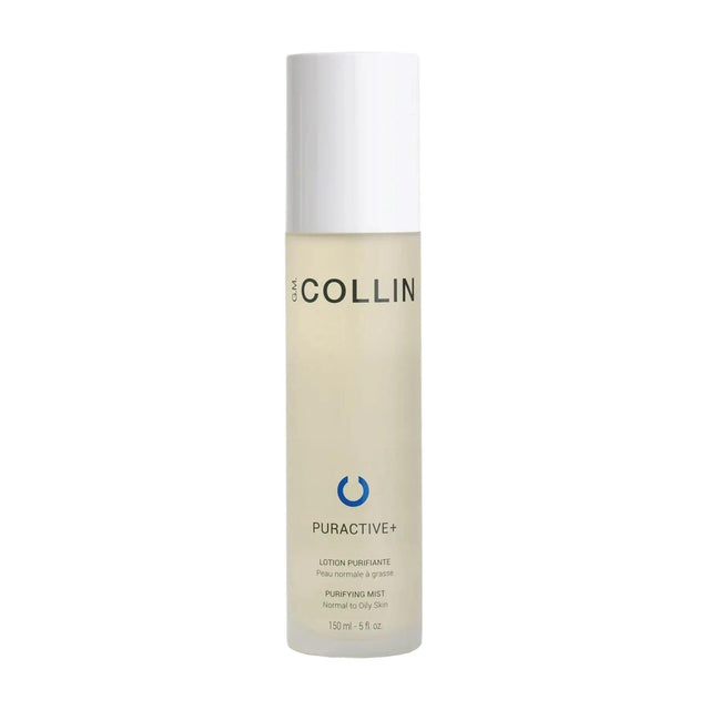 Puractive+ Purifying Mist 150ml bottle for oily skin, in a sleek design, offers a matte finish and pore refinement.