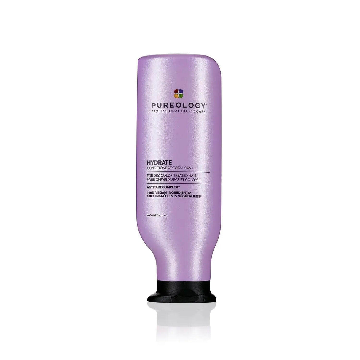 Pureology Hydrate Conditioner bottle for dry hair with peppermint oils, sulfate-free for optimal moisture.