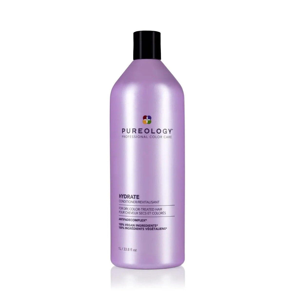 Pureology Hydrate Conditioner - sulfate-free moisturizing formula for dry hair with peppermint and corn mint essential oils.