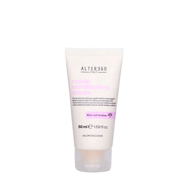 Repair Conditioning Cream tube, offering deep nourishment and repair, free from SLES, SLS, parabens, silicones, and petrolatum.